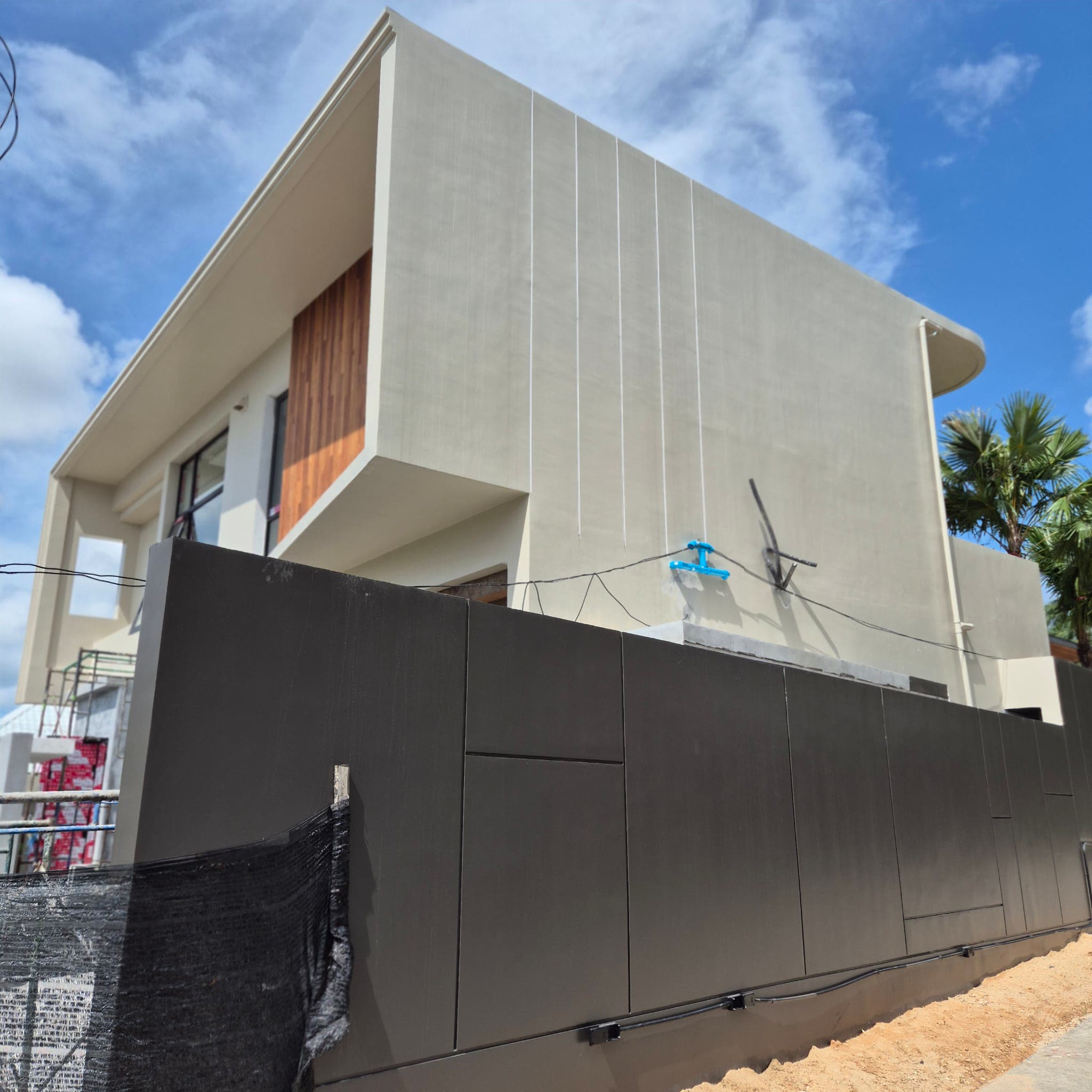 Rendered side elevation